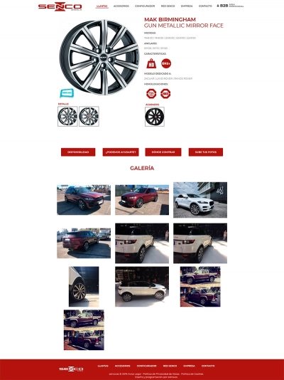 Sitio web corporativo para empresa valenciana Senco