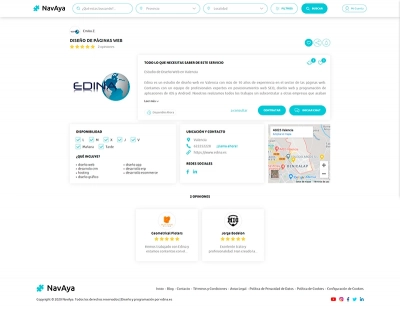 Desarrollo de portal clasificado Oferingapp.com 