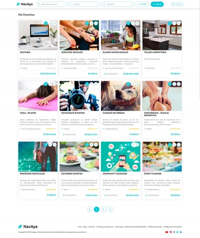 Desarrollo de portal clasificado Oferingapp.com 