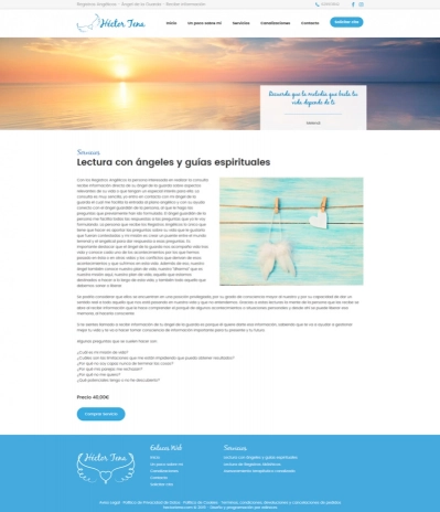 Diseño web para sitio corporativo de Héctor Tena