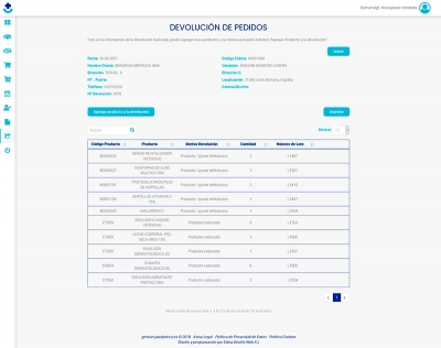 Software de CRM para gestionar las ventas, las actividades comerciales, los objetivos y los clientes para Parabotica
