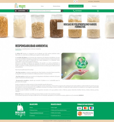 Tienda online para Bolsas MP