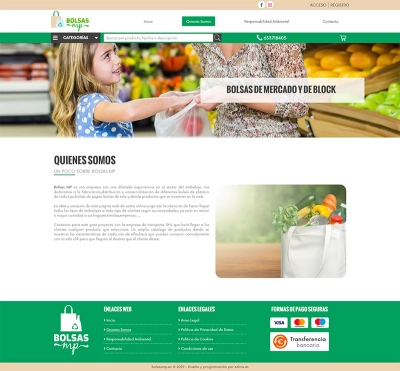 Tienda online para Bolsas MP