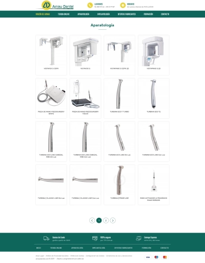 Tienda online para Arnau Dental