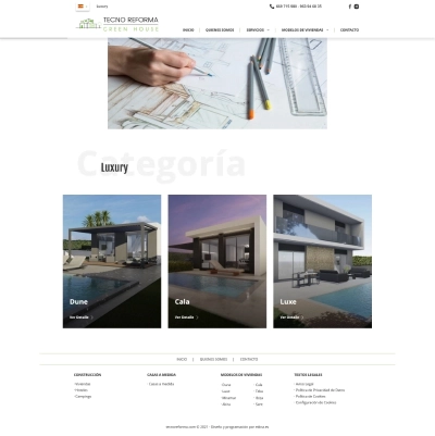 Desarrollo web para Tecnoreforma