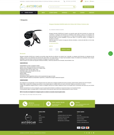 Diseño de tienda online Puntosrecargavalencia