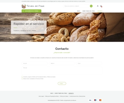 Desarrollo web para fruteria online Frutas