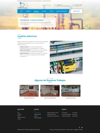 Diseño de pagina web corporativa Diselcom