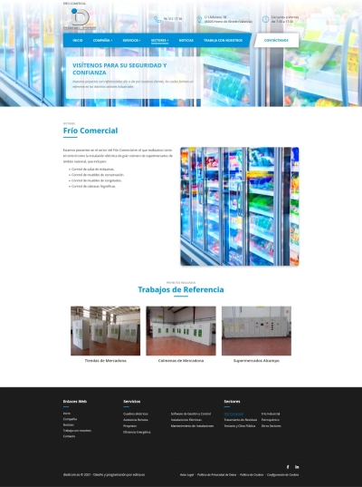 Diseño de pagina web corporativa Diselcom