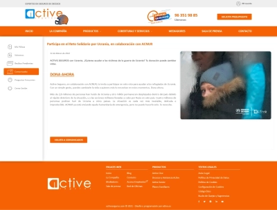 Intranet corporativa para Active Seguros