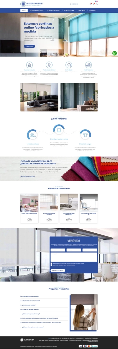 Tienda Online de Tus Estores Enrollables