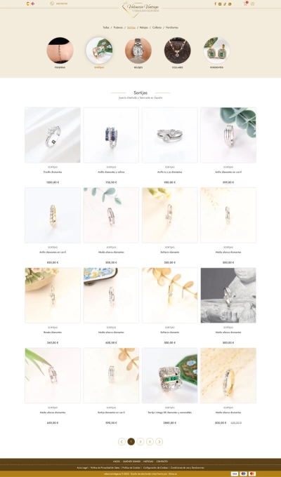 Joyería Online de Valencia Vintage
