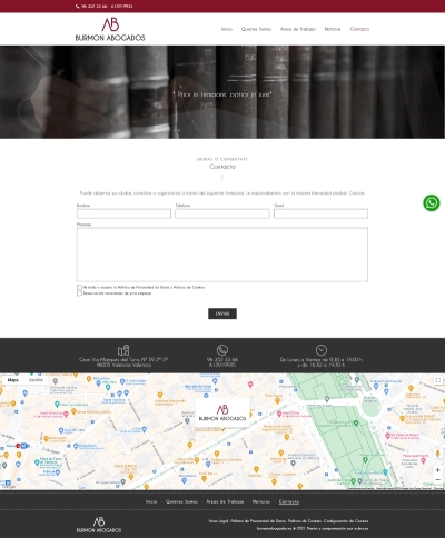 Web para Burmon Abogados