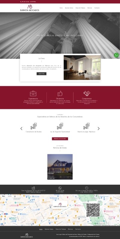 Web para Burmon Abogados