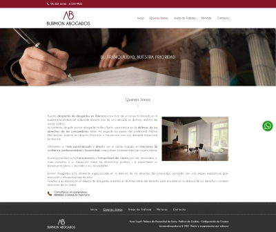 Web para Burmon Abogados