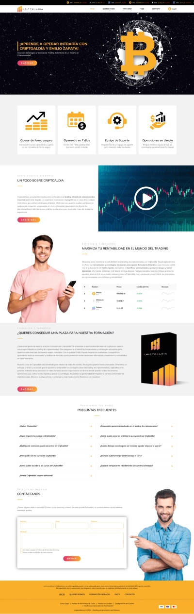 Web Corporativa Criptoaldia