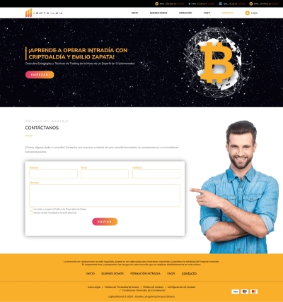 Web Corporativa Criptoaldia