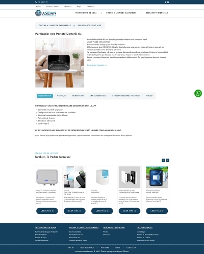 Web Corporativa para Asidan