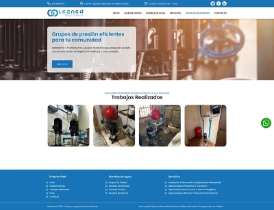 Sitio Web Corporativo LezNed