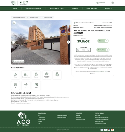 Diseño Web ACG Inversiones
