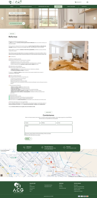 Diseño Web ACG Inversiones