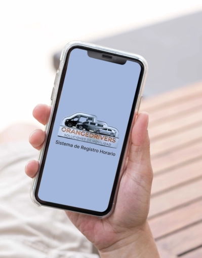 Aplicación de control horario implementada para una empresa de taxis