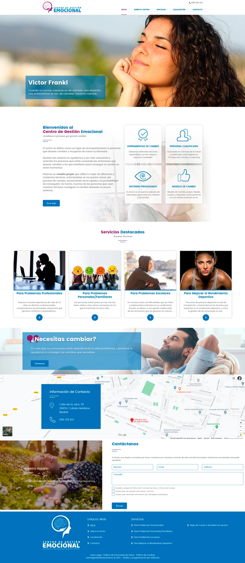 Captura de pantalla de Gestion Emocional