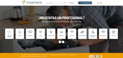 Creación de un sitio de anuncios clasificados para Clasilisto