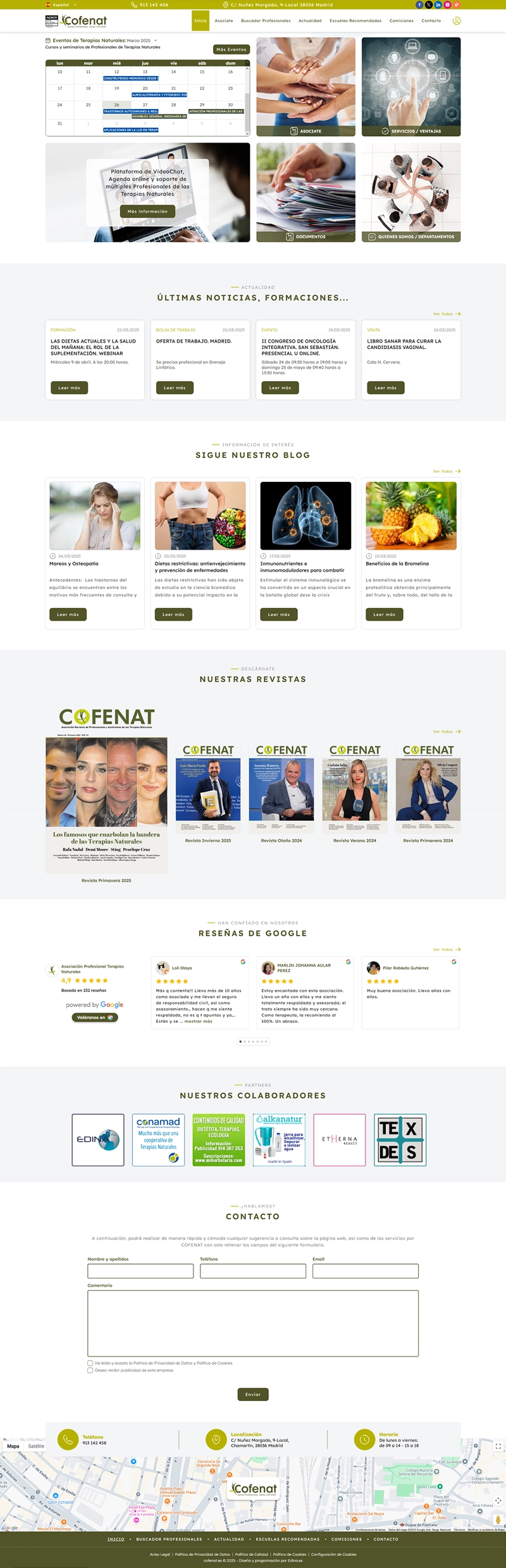 Captura de pantalla de Cofenat