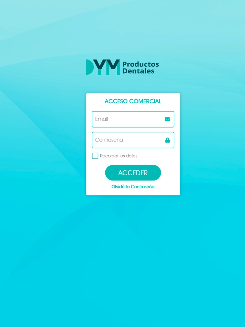 Captura de pantalla de RP para optimizar la gestión, el control y la trazabilidad de los procesos productivos y administrativos del fabricante DYM Dental