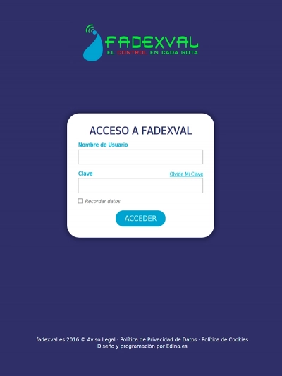 intranet empresarial de compañía FadexVal