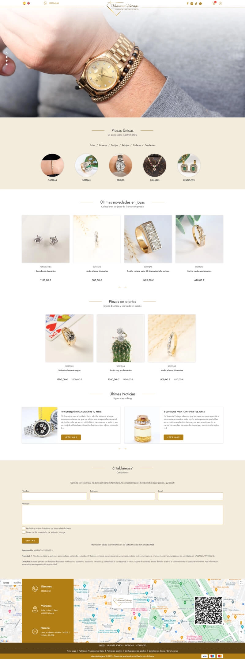 Joyería Online de Valencia Vintage