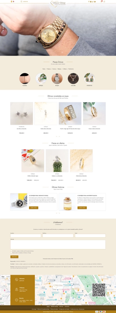 Joyería Online de Valencia Vintage
