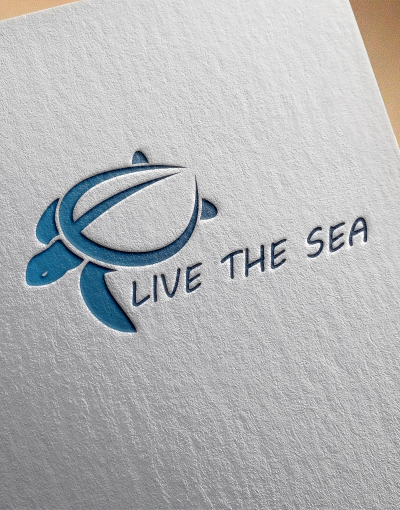Logotipo Live The Sea