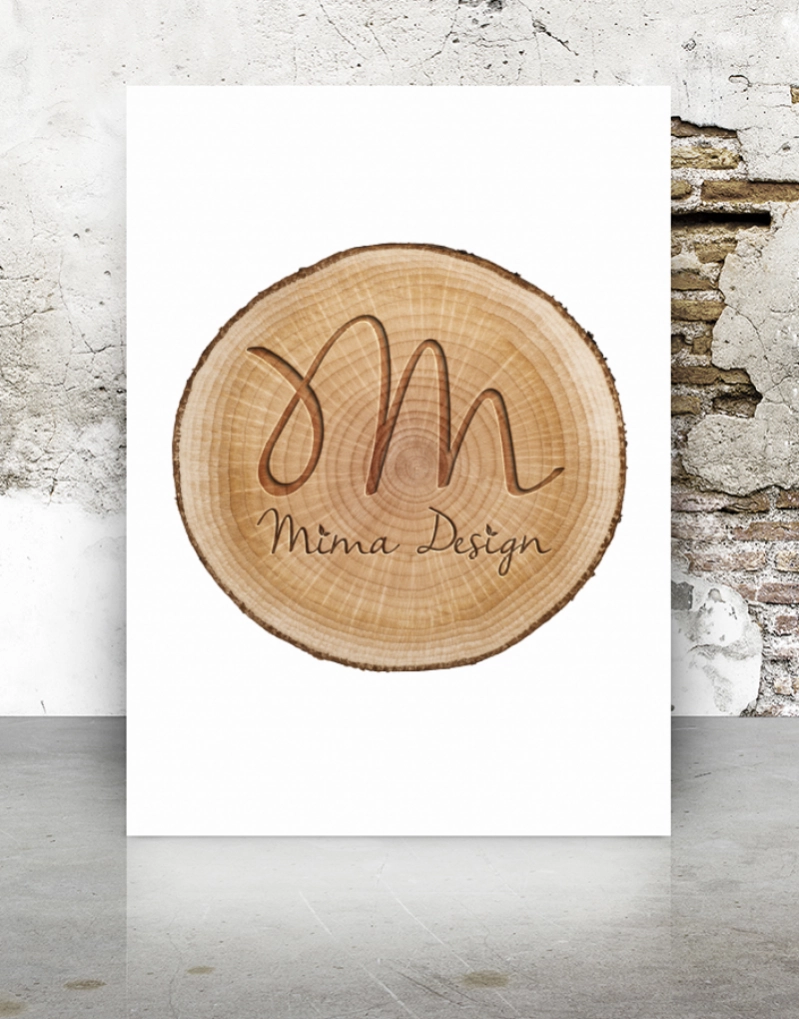 Logotipo Mima Design