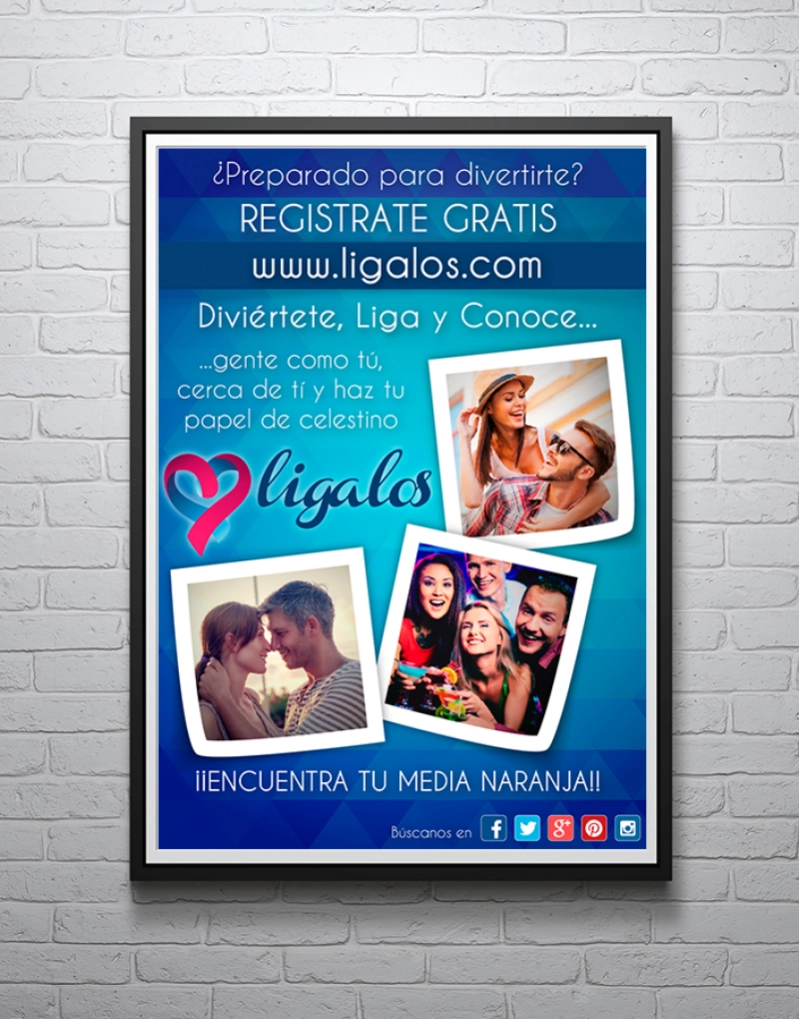 Poster Lígalos