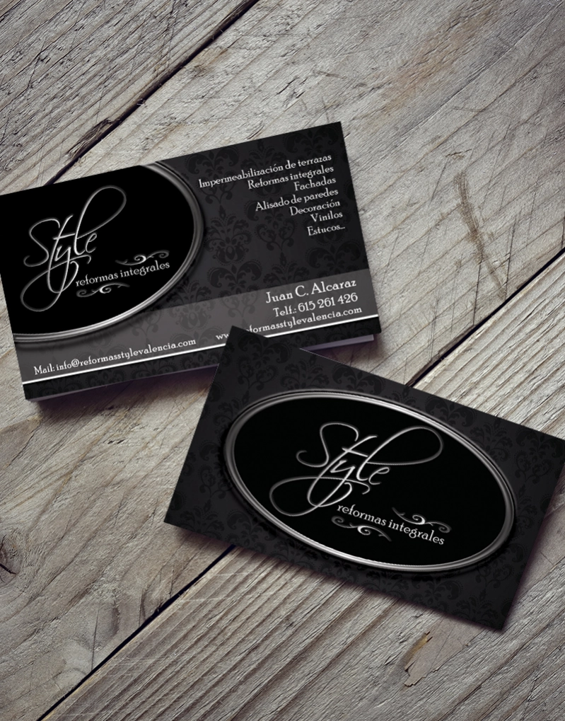 Tarjeta de visita Reformas Style