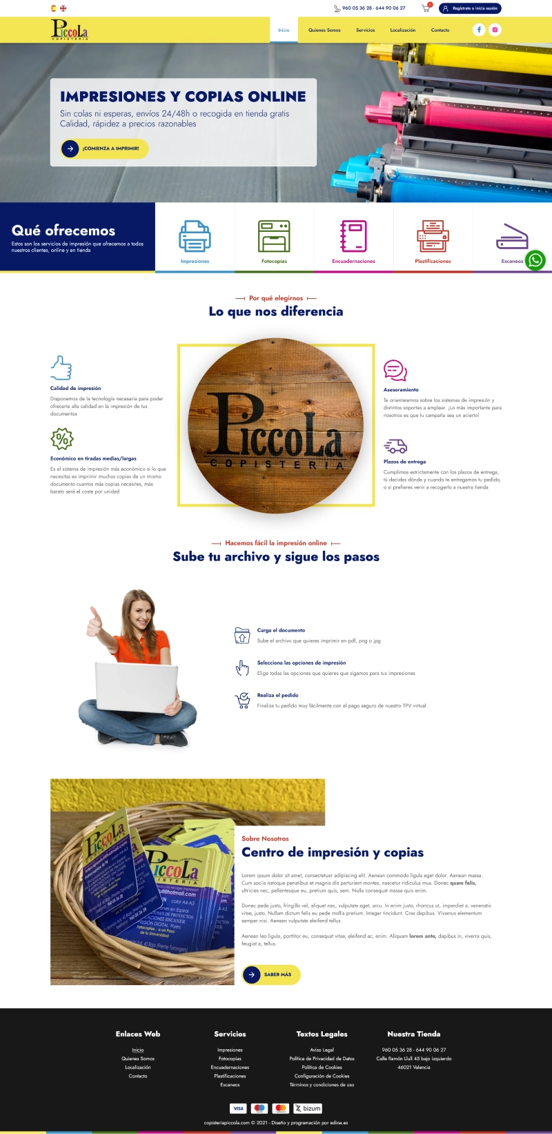 Captura de pantalla de Piccola