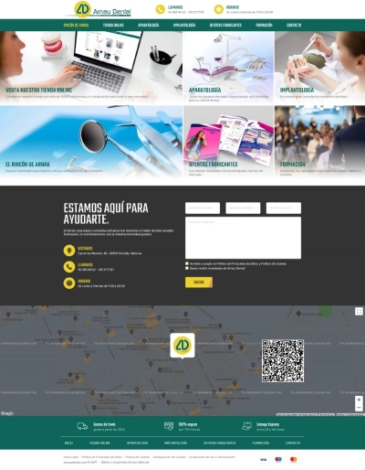 Tienda online para Arnau Dental