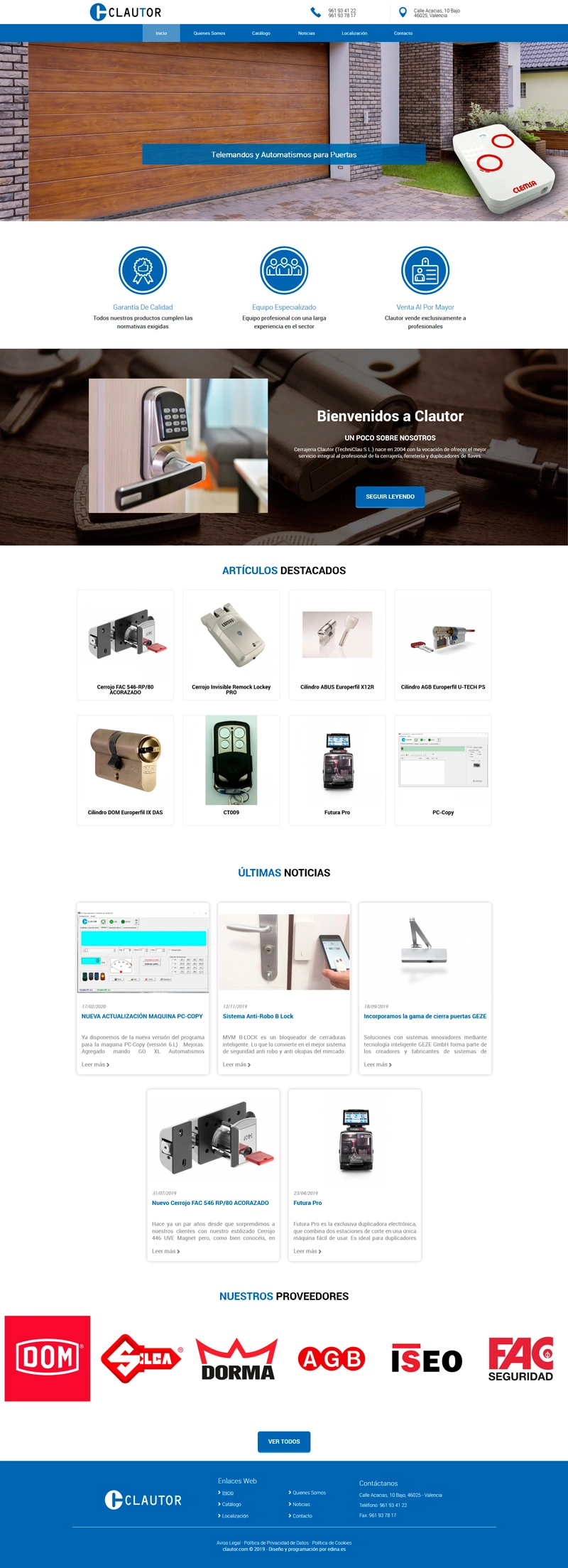 Captura de pantalla de Clautor